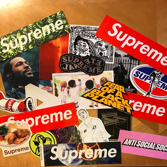 Supreme Wall Sticker Decal For Home Bedroom Decoration PALACE HYPE